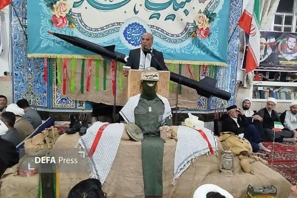 برگزاری یادواره شهدای روستای فیض‌آباد + تصاویر
