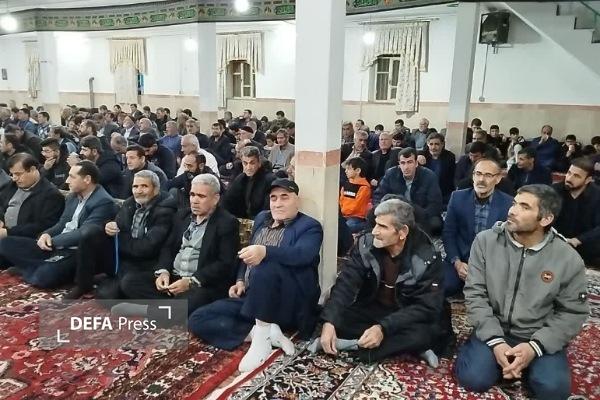 برگزاری یادواره شهدای روستای فیض‌آباد + تصاویر