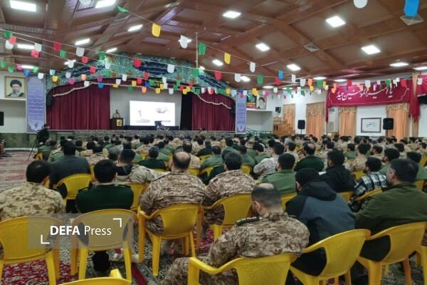 برگزاری آئین گرامی‌داشت عملیات والفجر ۸ در مازندران