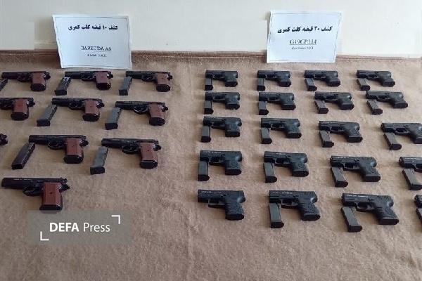 یک باند قاچاق سلاح و مهمات در سروآباد کردستان منهدم شد