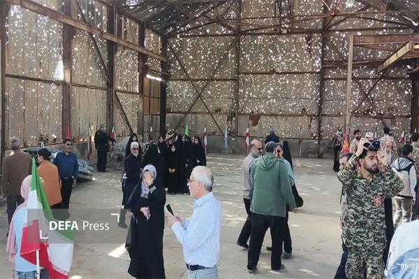 بازدید ده‌ها کاروان خانوادگی از موزه دفاع مقدس و مقاومت آبادان+ تصاویر