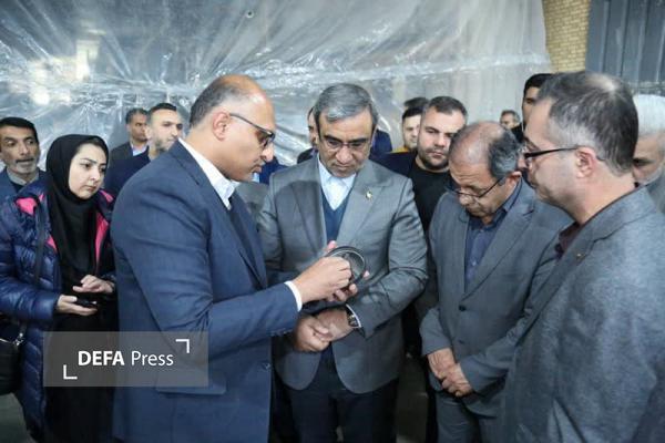 افتتاح سایت دو شرکت خدمات مهندسی سازه‌های هیدرولیک + تصاویر