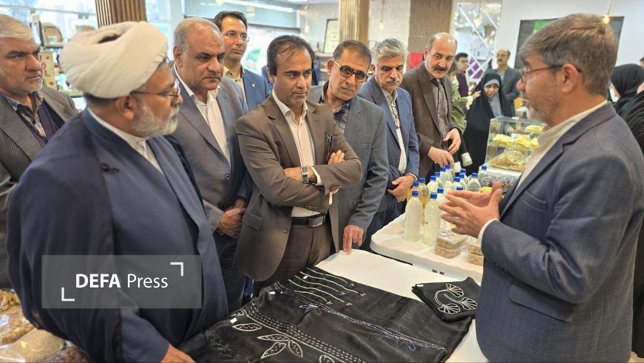 افتتاح نمایشگاه توانمندیهای فعالان مشاغل خانگی و تعاونگران در زاهدان افتتاح نمایشگاه توانمندیهای فعالان مشاغل خانگی و تعاونگران در زاهدان