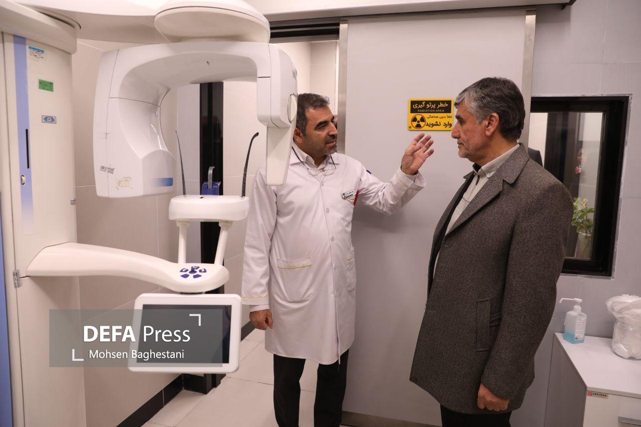 افتتاح بزرگترین مرکز رادیولوژی فک و صورت ایران در بیمارستان بقیةالله سپاه