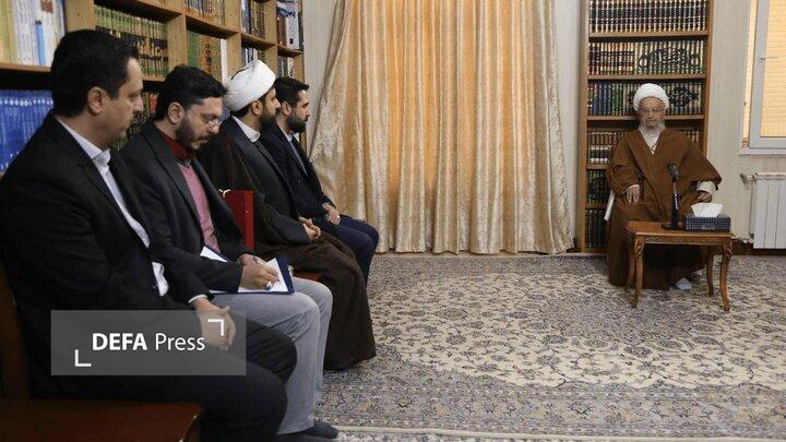 آیتالله مکارم شیرازی: زمینه شیطنت و تحریف از سوی دشمنان در فضای مجازی بیش از انتقال واقعیت هاست آیتالله مکارم شیرازی: زمینه شیطنت و تحریف از سوی دشمنان در فضای مجازی بیش از انتقال واقعیت هاست