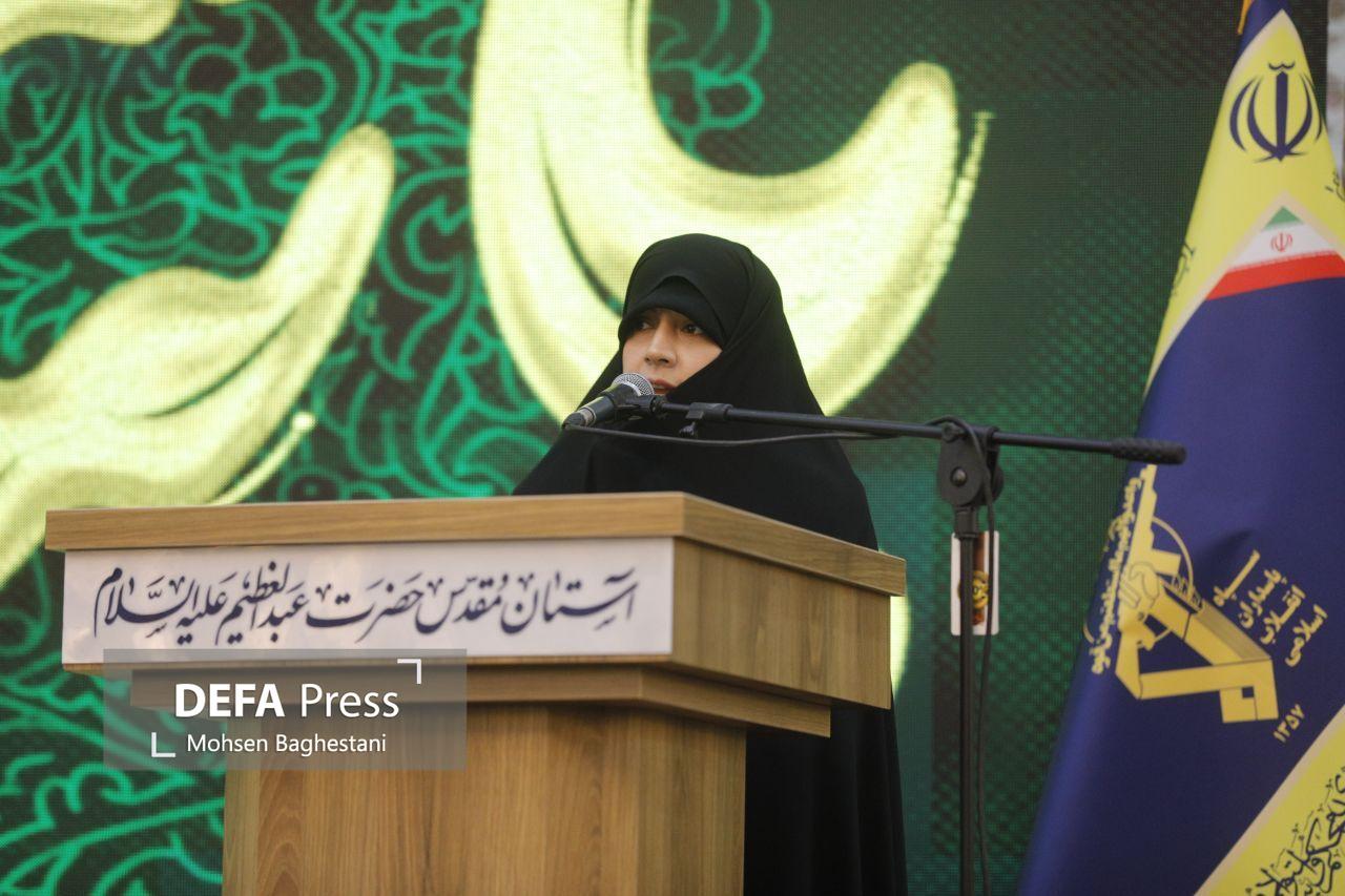 ریحانه سلامی: شهید سلامی ۲ هزار روز بعد از آغاز نبرد به شهادت رسید ریحانه سلامی: شهید سلامی ۲ هزار روز بعد از آغاز نبرد به شهادت رسید