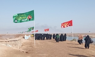 تصاویر/ بازدید طلاب حوزه علمیه خواهران استان بوشهر از مناطق عملیاتی طلاییه و هویزه