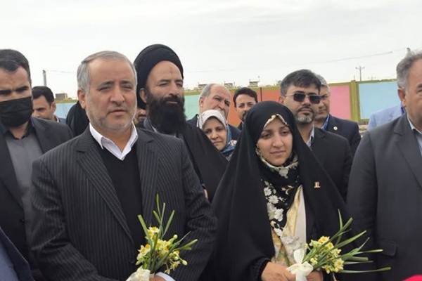 افتتاح پارک بانوان خوسف با حضور معاون رئیس‌جمهور در امور زنان و خانواده