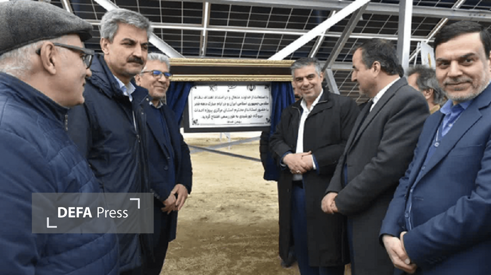 ۱۱۵ مگاوات نیروگاه خورشیدی در استان مرکزی افتتاح شد+ تصویر ۱۱۵ مگاوات نیروگاه خورشیدی در استان مرکزی افتتاح شد+ تصویر