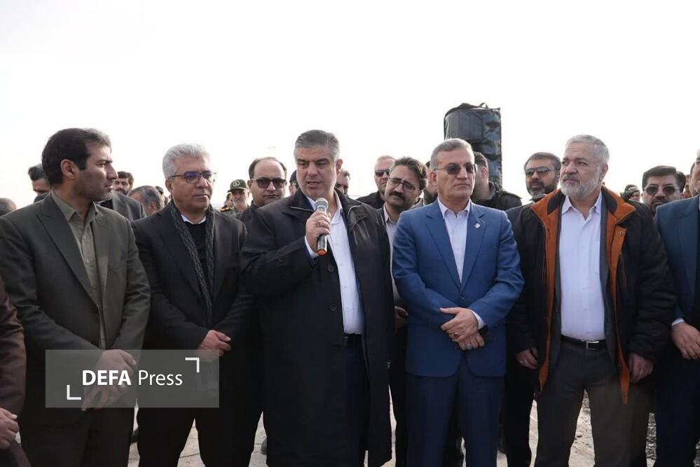 آغاز عملیات اجرایی خط انتقال پساب و پروژه تقاطع غیرهمسطح فرودگاه اراک+ تصویر