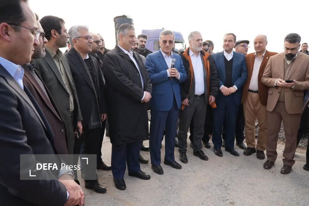 آغاز عملیات اجرایی خط انتقال پساب و پروژه تقاطع غیرهمسطح فرودگاه اراک+ تصویر