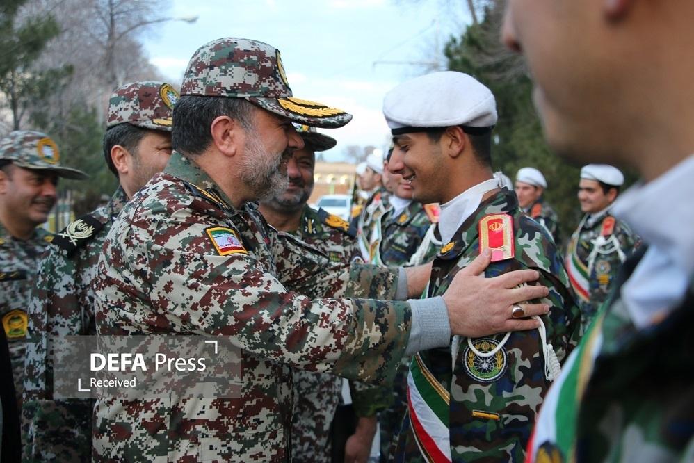 بازدید امیر سرتیپ الهامی فرمانده قرارگاه مشترک پدافندهوایی خاتمالانبیا (ص) از منطقه پدافند هوایی شمالغرب