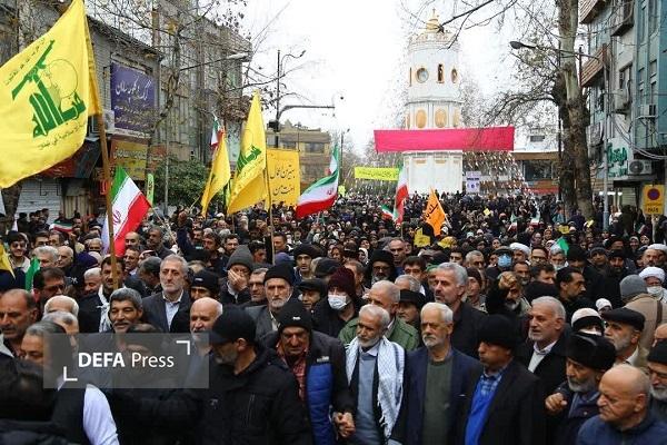 آغاز راهپیمایی ۲۲ بهمن در مازندران