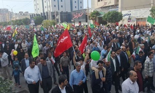 آغاز راهپیمایی ۲۲ بهمن در بوشهر