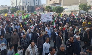 فیلم/حضور پرشور مردم بوشهر در راهپیمایی ۲۲ بهمن