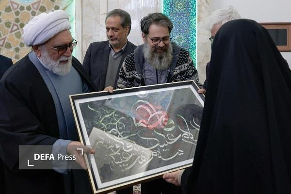 رونمایی از کتاب «شاهدی از آمریکا» در مشهد + تصاویر