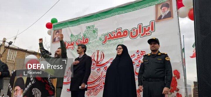 حضور پرشور مردم انقلابی سلسله در راهپیمایی ۲۲ بهمن‌ماه