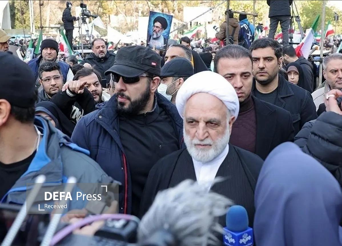 حضور مسئولان لشکری و کشوری در راهپیمایی ۲۲ بهمن