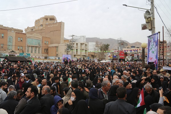 تصاویر/ خروش ایلامی‌ها در حماسه ۲۲ بهمن ۱۴۰۴