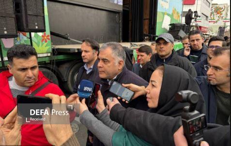 حضور مسئولان لشکری و کشوری در راهپیمایی ۲۲ بهمن