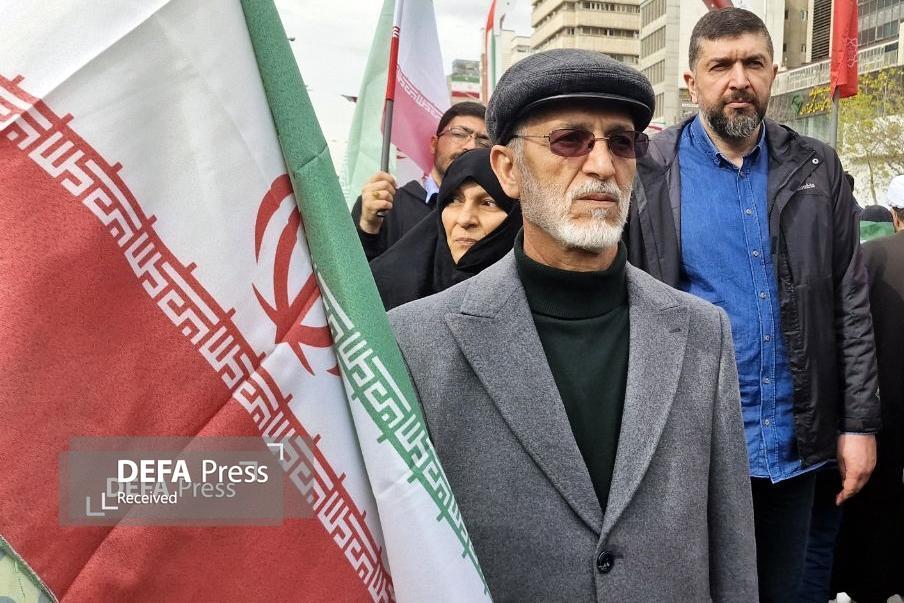 حضور مسئولان لشکری و کشوری در راهپیمایی ۲۲ بهمن