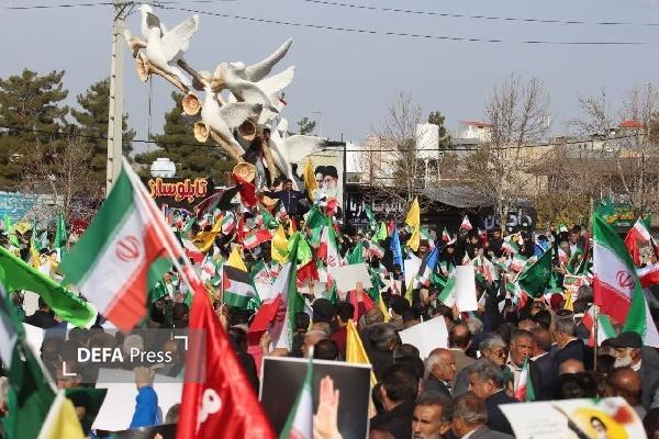 حضور گرم و باشکوه مردم کهگیلویه و بویراحمد در راهپیمایی ۲۲ بهمن