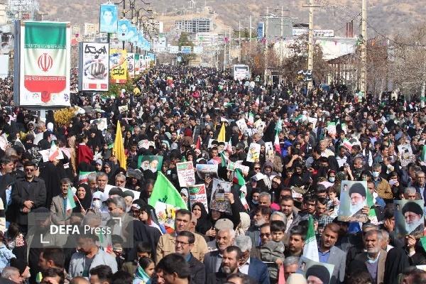 حضور گرم و باشکوه مردم کهگیلویه و بویراحمد در راهپیمایی ۲۲ بهمن