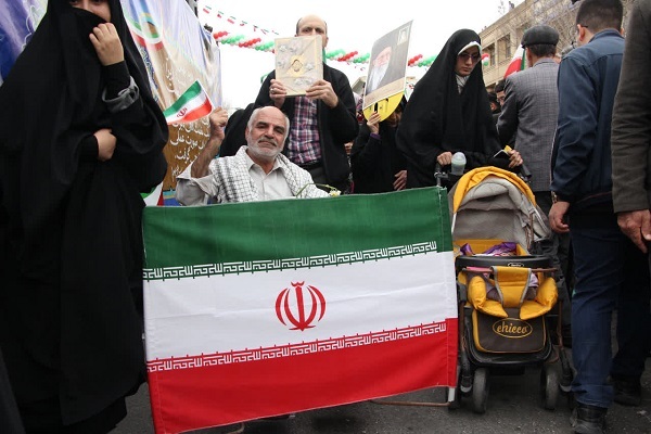 فیلم/لبیک مردم دارالعباده ایران به فراخوان «امام خامنه‌ای»