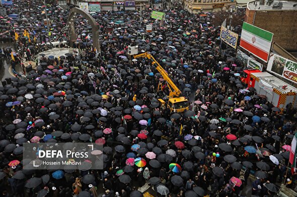 راهپیمایی یوم‌الله ۲۲ بهمن - تبریز