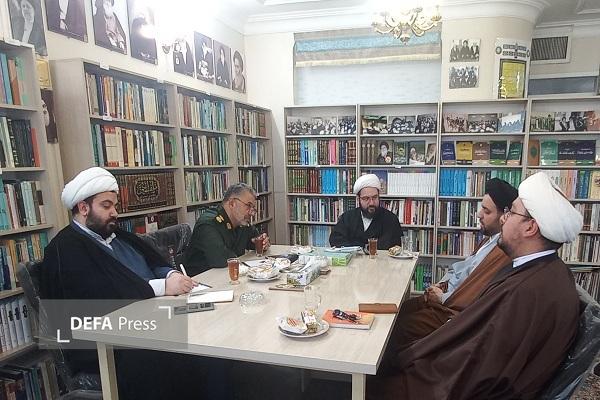 لزوم تدوین کارهای پژوهشی با محوریت ایثارگران روحانی خراسان رضوی لزوم تدوین کارهای پژوهشی با محوریت ایثارگران روحانی خراسان رضوی