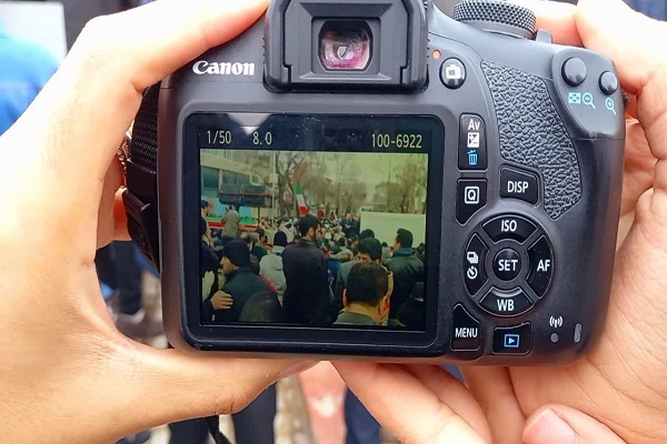 فیلم/ حماسه باشکوه مردم کرمانشاه در یوم الله ۲۲ بهمن