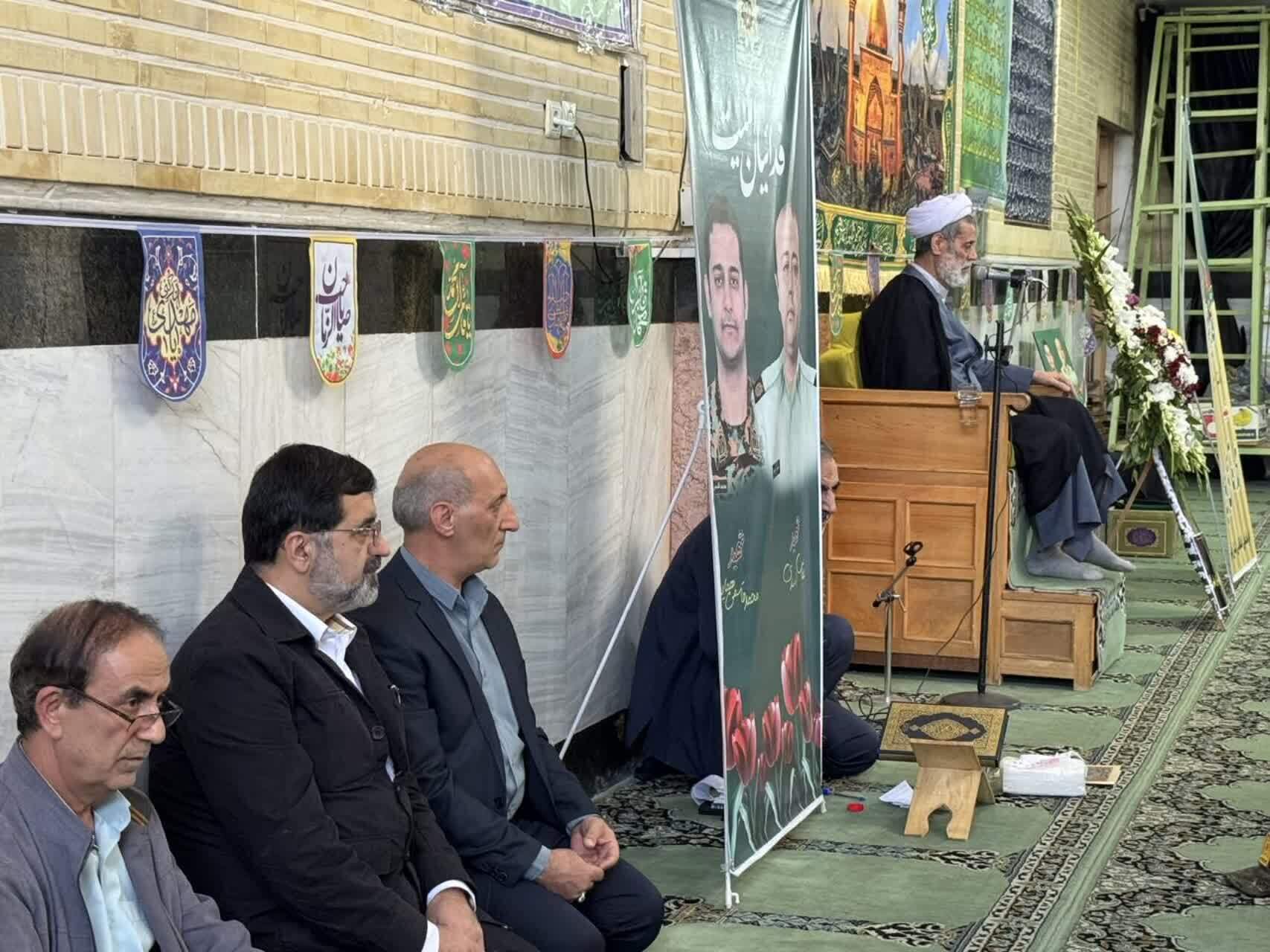 تصاویر/ مراسم چهلمین روز شهیدان «عباس اسدی» و «محمد قاسمی» در قم