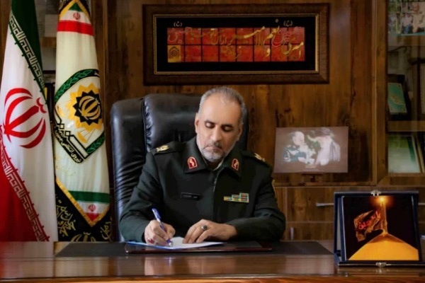 پیام تبریک و تسلیت فرمانده انتظامی خراسان جنوبی به مناسبت شهادت مأمور فداکار پلیس فردوس