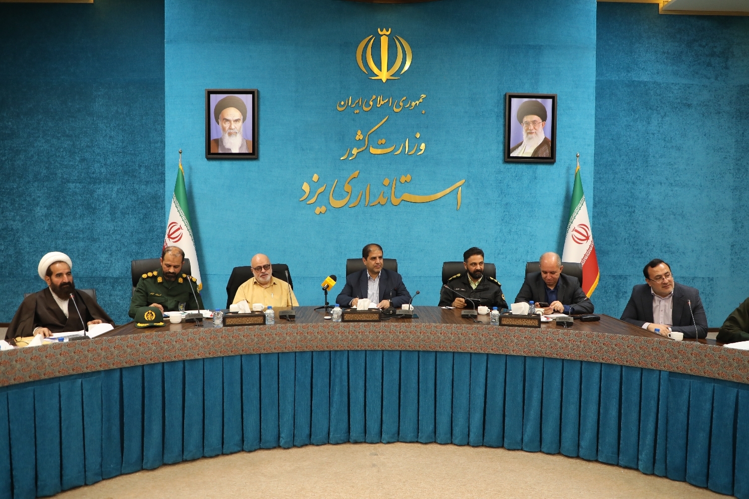 تصاویر/ شورای هماهنگی حفظ آثار و نشر ارزش‌های دفاع مقدس و مقاومت استان یزد