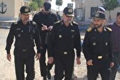 بازدید جانشین نیروی دریایی ارتش از پایگاه دریایی پسابندر