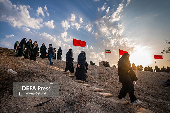 کاروان‌های راهیان نور در یادمان نهر خین