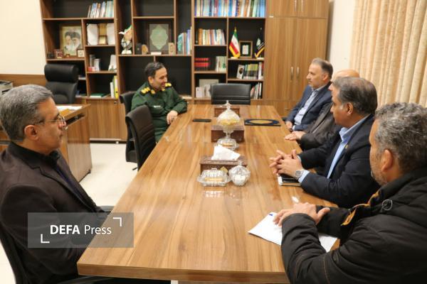 دیدار مدیرکل میراث فرهنگی استان با مدیرکل حفظ آثار و نشر ارزش‌های دفاع مقدس و مقاومت خراسان شمالی+ تصاویر