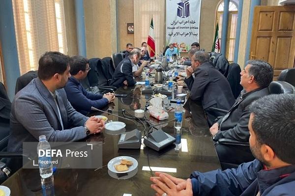 جلسه کمیته اطلاع رسانی خانه احزاب ایران برگزار شد جلسه کمیته اطلاع رسانی خانه احزاب ایران برگزار شد