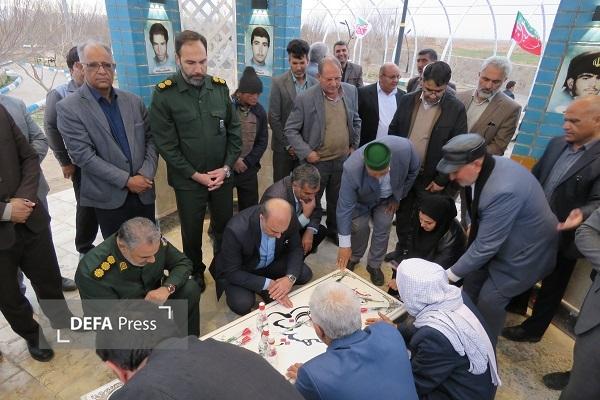 افتتاح یادمان شهید گمنام شهر سده+ تصاویر افتتاح یادمان شهید گمنام شهر سده+ تصاویر