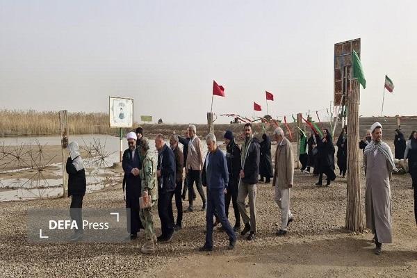 معراج شهدای خوزستان؛ میعادگاه عاشقان ایثار و میزبان کاروانهای راهیان نور معراج شهدای خوزستان؛ میعادگاه عاشقان ایثار و میزبان کاروانهای راهیان نور