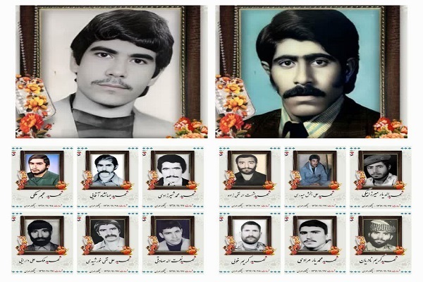 افتخار آفرینان عملیات والفجر ۵ استان ایلام