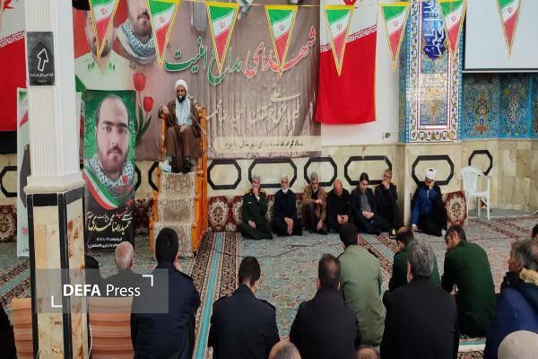 بزرگداشت شهدای مدافع امنیت در شهرستان جاجرم برگزار شد+ تصاویر