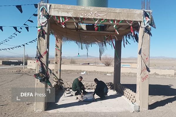 بازدید میدانی مدیرکل حفظ آثار اردبیل از یادمان‌های شهدای گمنام مشگین‌شهر