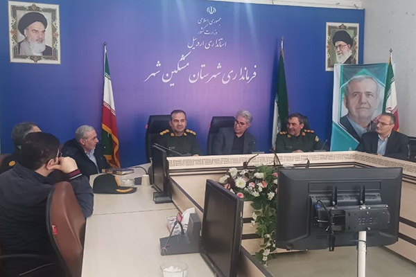 برگزاری جلسه شورای هماهنگی امور یادمان شهدای گمنام شهرستان مشکین‌شهر