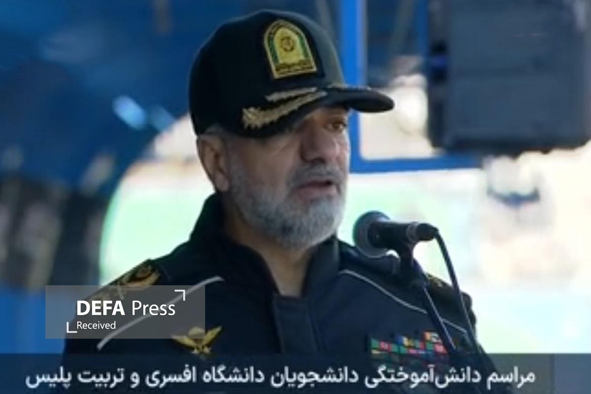 مراسم دانش آموختگی دانشجویان دانشگاه افسری و تربیت پلیس برگزار شد