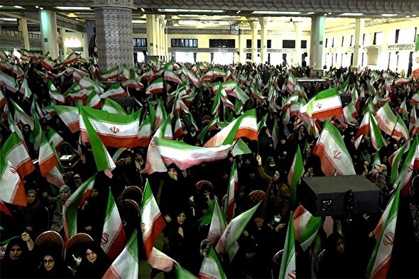 فیلم/ مراسم یادبود شهدا و جانباختگان فتنه آمریکایی-صهیونی