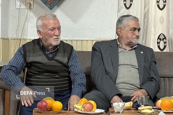 تکریم حماسه‌ساز «جنگل» و رزمنده گردان زرهی لشکر ۲۵ کربلا در آمل + تصاویر