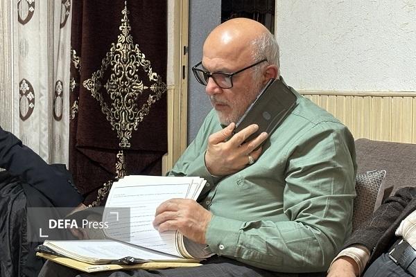 تکریم حماسه‌ساز «جنگل» و رزمنده گردان زرهی لشکر ۲۵ کربلا در آمل + تصاویر