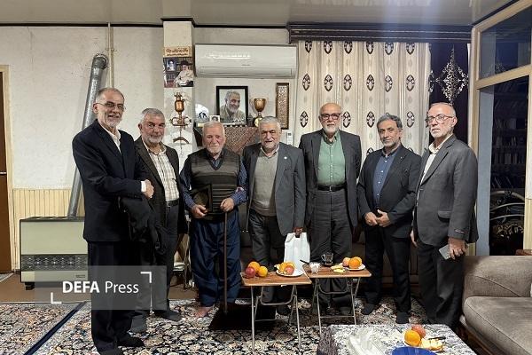 تکریم حماسه‌ساز «جنگل» و رزمنده گردان زرهی لشکر ۲۵ کربلا در آمل + تصاویر