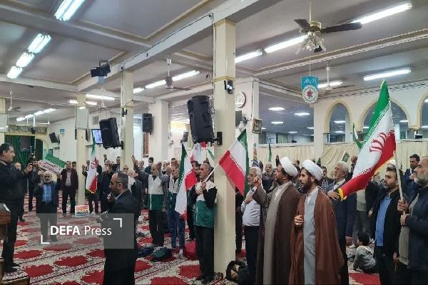 مراسم چهلم شهدای مقاومت در دامغان برگزار شد مراسم چهلم شهدای مقاومت در دامغان برگزار شد